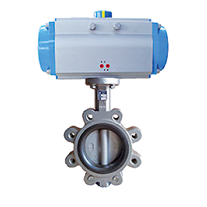 Pneumatic Double Eccentric Butterfly Valves